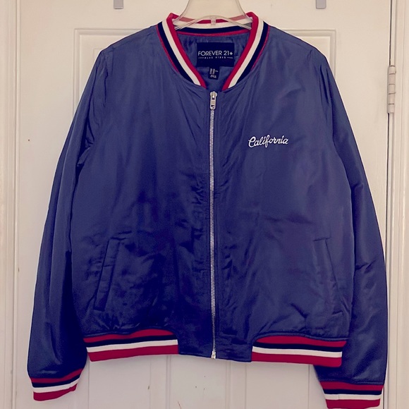 💙❤️ Like New- FOREVER 21 California Jacket - Picture 3 of 6